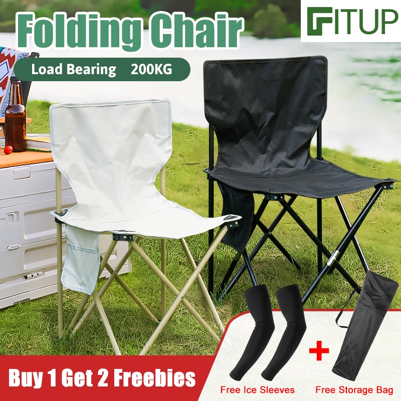 Heavy Duty Camping Foldable Chair Portable Chair Beach Chair Outdoor