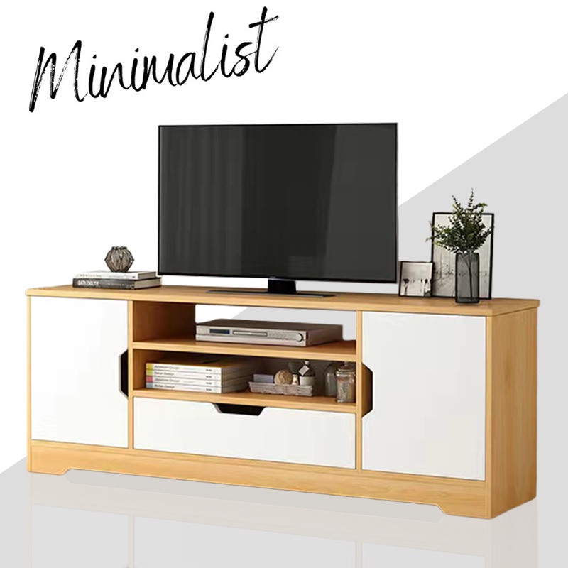 Nordic TV home living room bedroom TV high small apartment storage