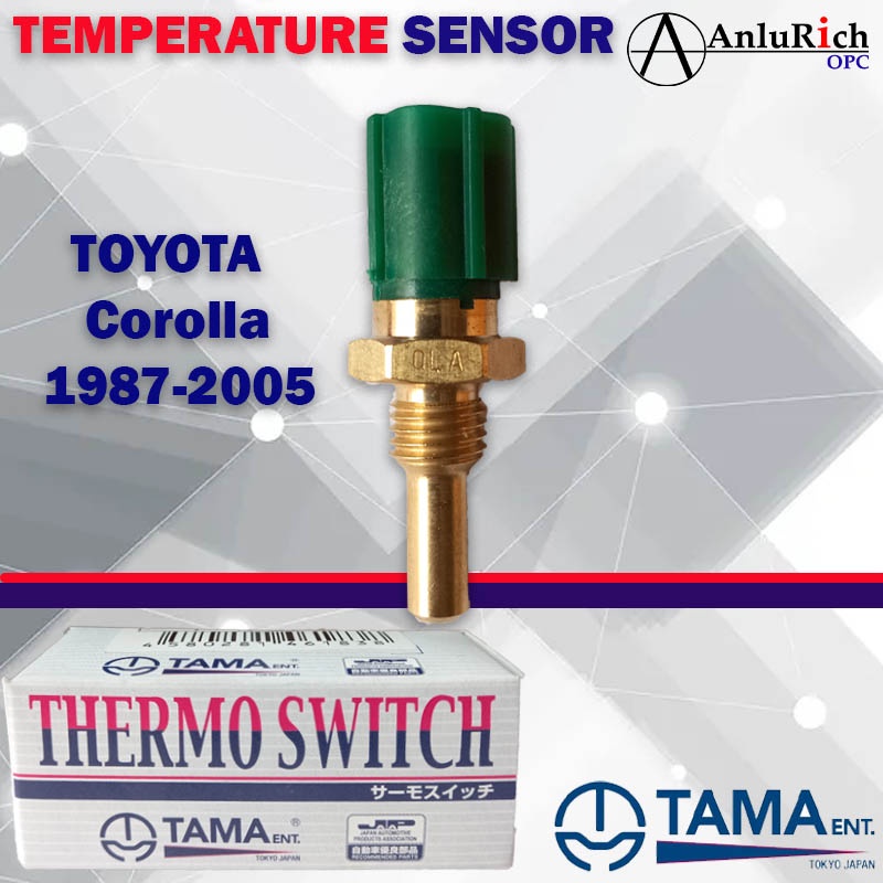 TEMPERATURE SENSOR Toyota Corolla 19872005 TAMA HS104 Shopee Philippines