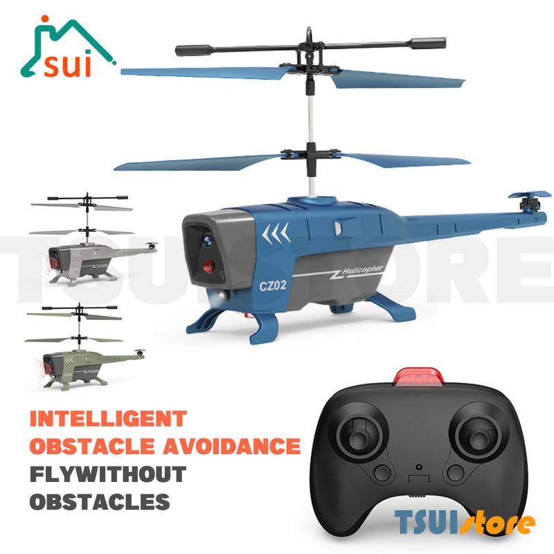 Obstacle Avoidance RC Helicopter Plane Anticollision 2.4Ghz Remote Control Drone Flying Toy