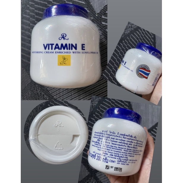 ORIGINAL AR VITAMIN E CREAM THAILAND AUTHENTIC 2023 Exp. Shopee