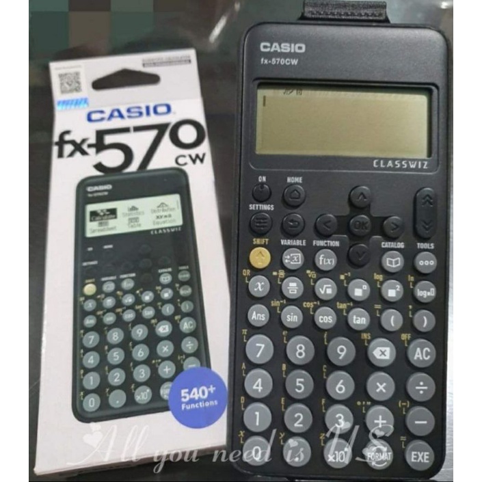 CASIO FX 570CW FX570CW SCIENTIFIC CALCULATOR with FREE CLASSWIZ BOOK