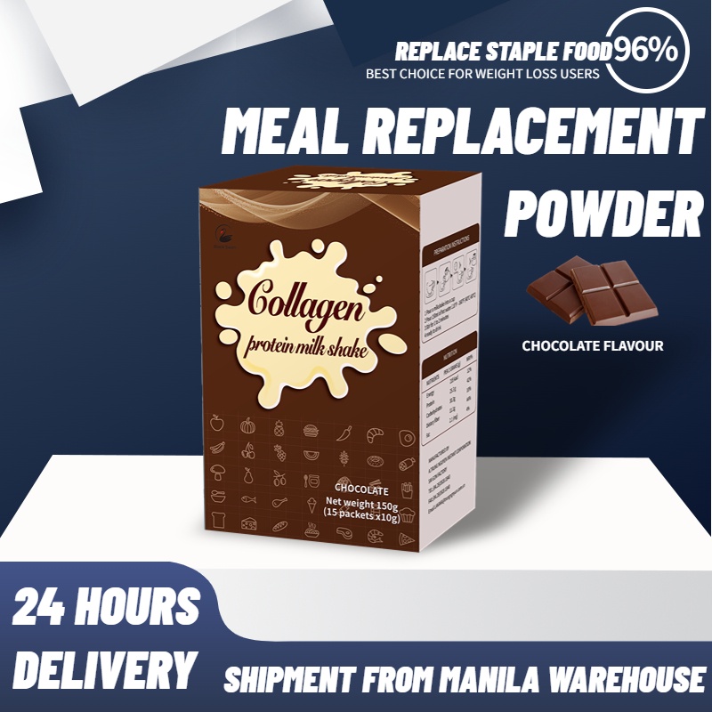 Meal replacement shakes - low calorie whey protein powder for weight loss, chocolate supplements