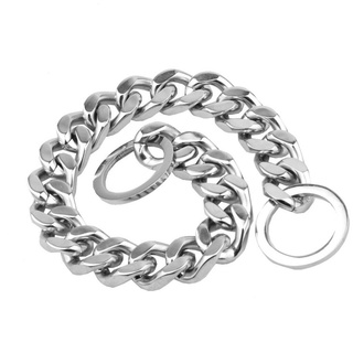 Slip Pet Dog Chain Heavy Stainless Steel Duty Training Choke Chain Collars for Large Dogs Adjustable #4