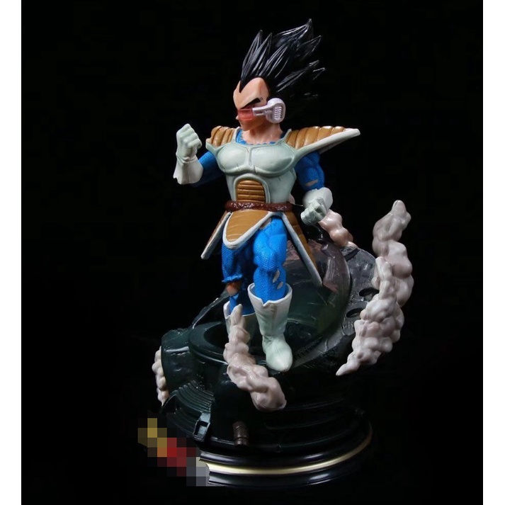 Dragon Ball Healing Treatment Barn Vegeta Scene Statue Luminous Figure 