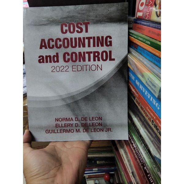 Cost Accounting and Control 2022