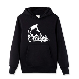 AOc┋◎New Cotton Hooded Tops Parkour Printed Men's Hoodies Funny Brand Male Clothing Spring Aut #2