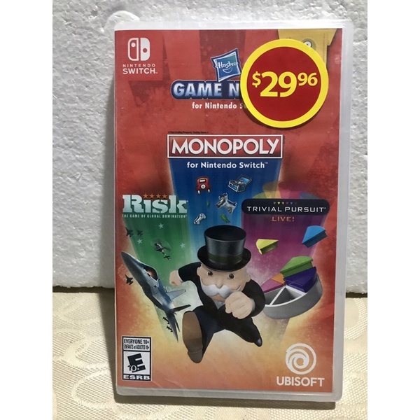Hasbro GAMENIGHT FOR NINTENDO SWITCH (Monopoly/Risk/Trivial Pursuit