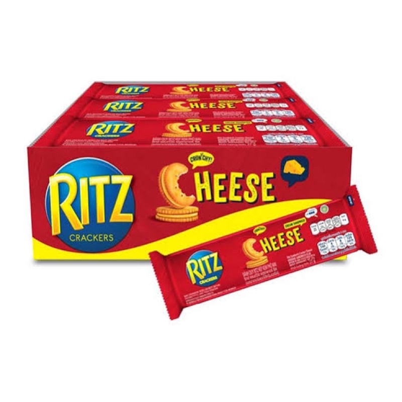 Ritz Sandwich Crackers Filled With Cream Cheese Pcs Shopee