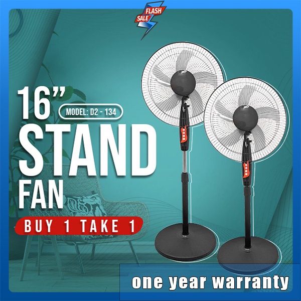 Buy 1 Take 1 Electric Stand Fan And Per Piece 1 Year Warranty 16 Inch