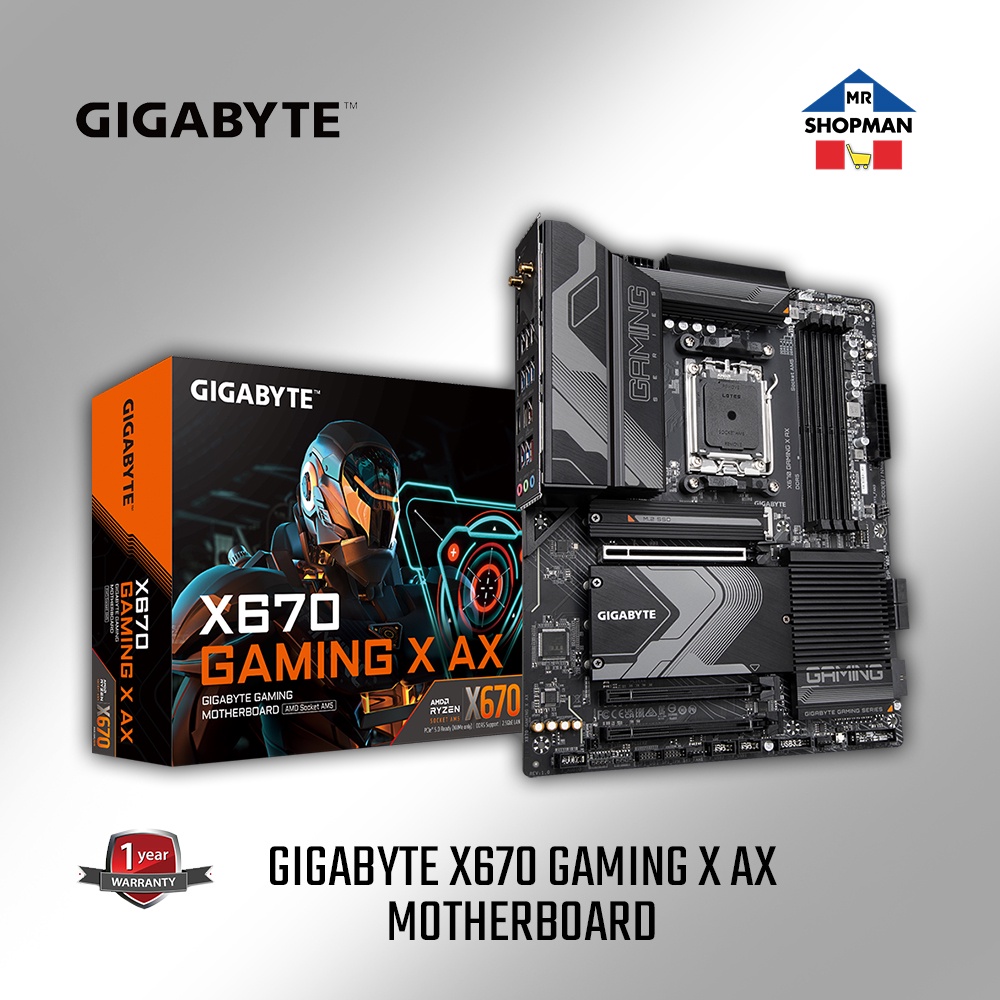Gigabyte X670 Gaming X AX DDR5 Motherboard Shopee Philippines