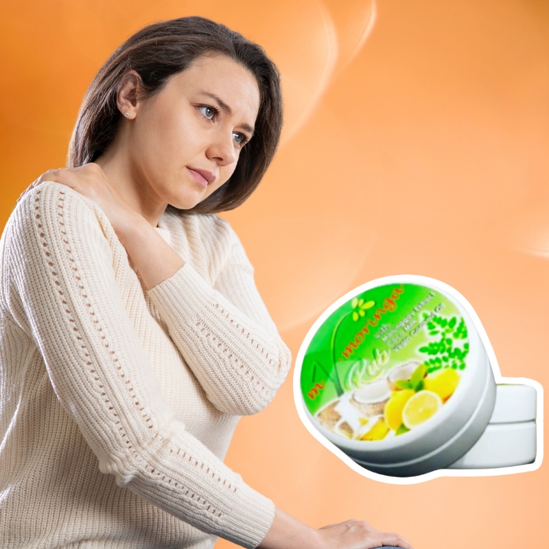 My Moringa Rub for Cough Cold Stomach Ache Back Pain Muscle Pain