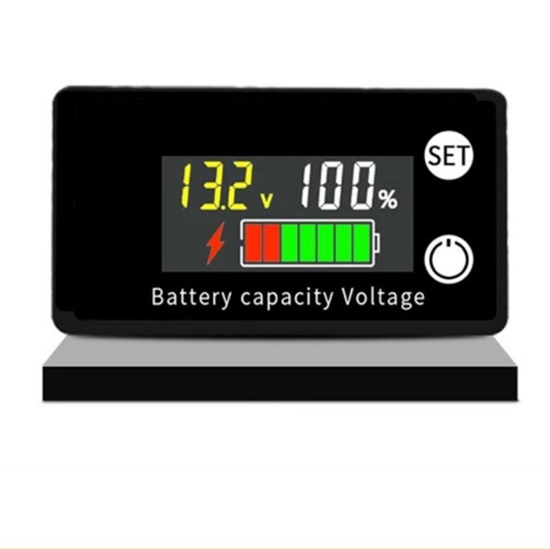 Battery Tester Digital Voltmeter Voltage Meter Battery Capacity