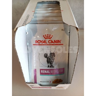 Royal Canin Renal with Fish Cat Wet Food 85g Pouch