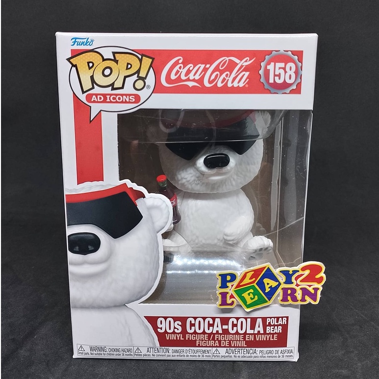 Funko POP! Coca-Cola #158 90S Coca-Cola Polar Bear | Shopee Philippines