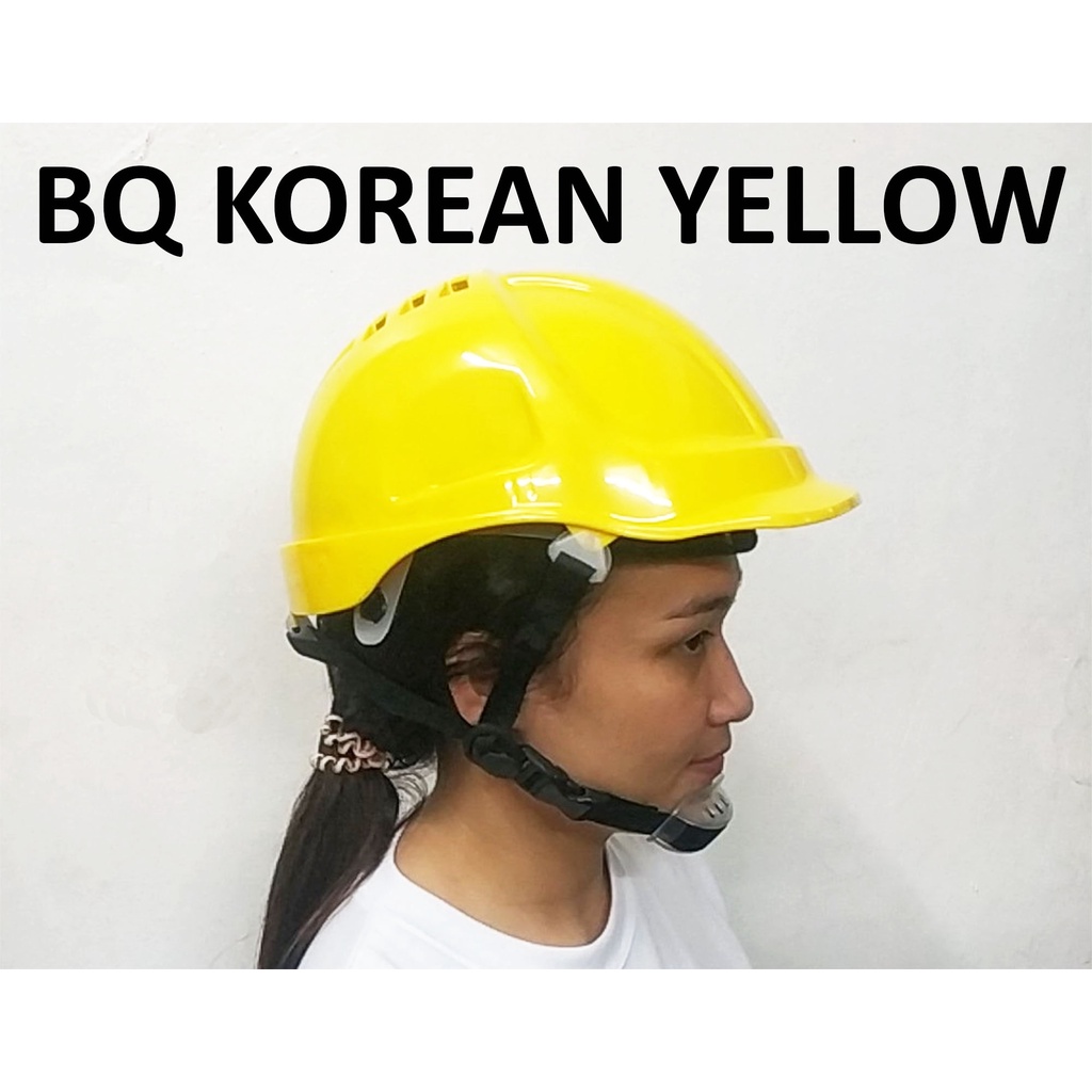 MEISONS KOREAN BEST QUALITY HARD HAT SAFETY HELMET YELLOW