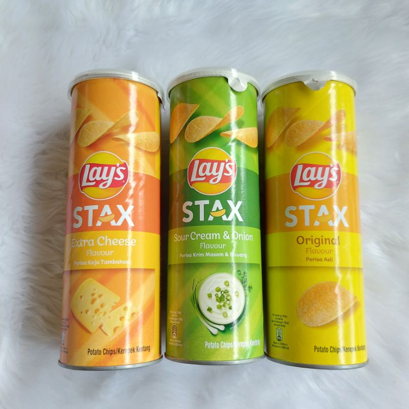 Lays Stax Potato Chips 105g Shopee Philippines