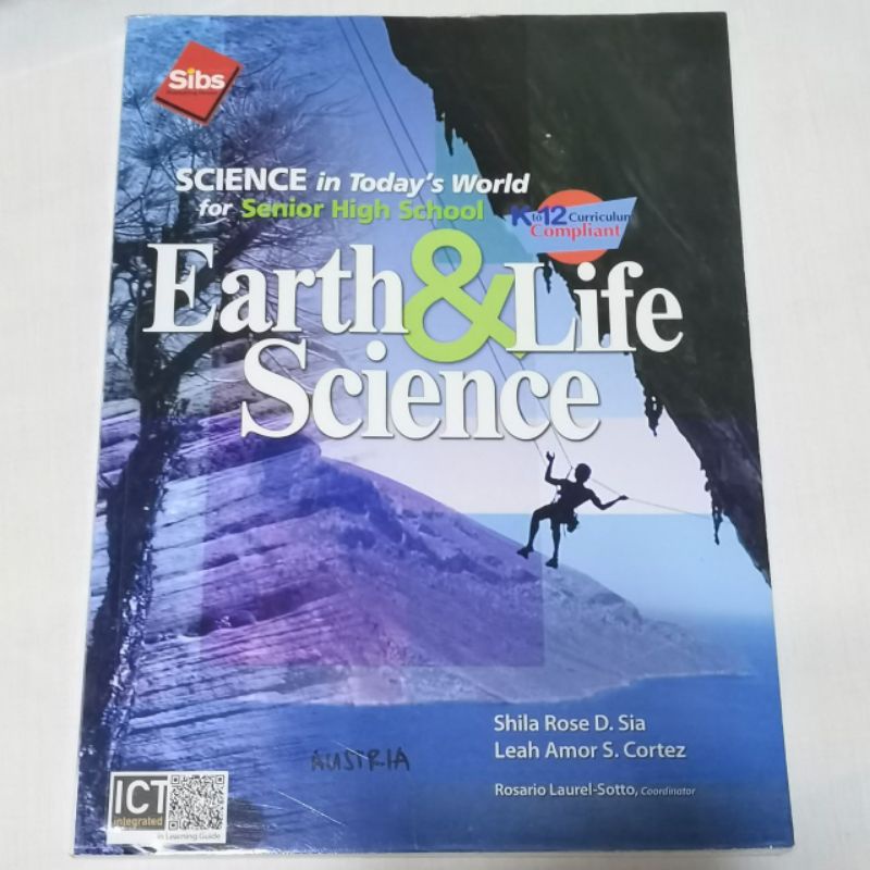 Shs Grade 11 Textbooks Science In Today's World Earth & Life Science ...