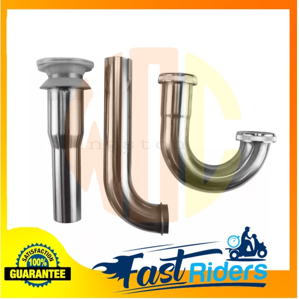 ◕STAINLESS 304 LAVATORY P-TRAP 1-1/4 WITH FLIP UP . P-TRAP 1-1/4 .FLIP UP 1-1/4 ONLY.BASIN ACCESSO