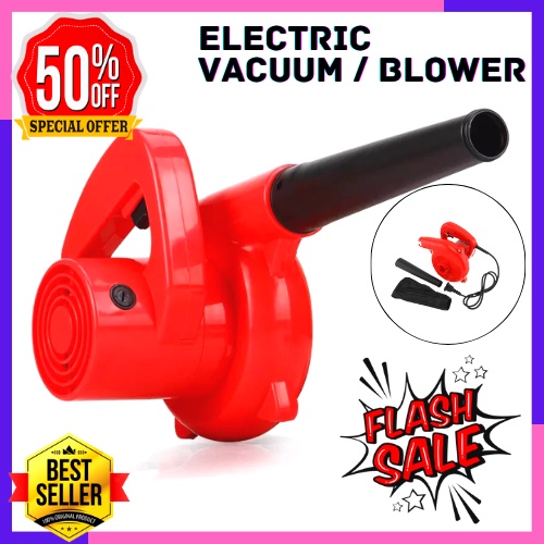 1 Electric Air Blower Vacuum Cleaner Blowing Dust Collecting 2in1