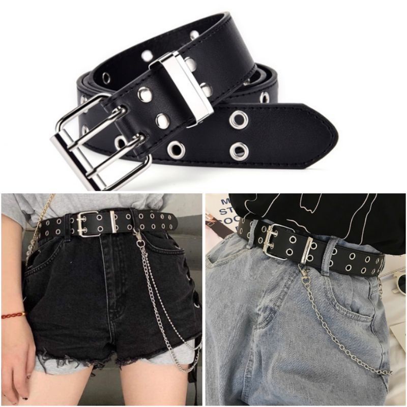 Alienated Shop | Gothic Grunge Leather Belt Witch Punk Rock Aesthetic ...