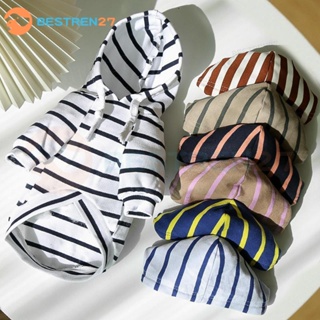 Pet Dog Cat Hoodie Striped Clothes Supplies Spring Summer Autumn New Products Teddy Bichon Fadou Clothing