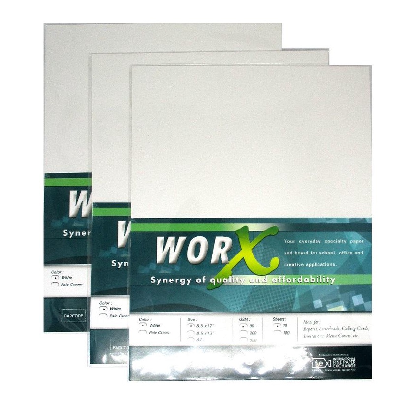 Specialty Paper Worx Certificate Paper 90gsm White, Pale cream Short 10 ...