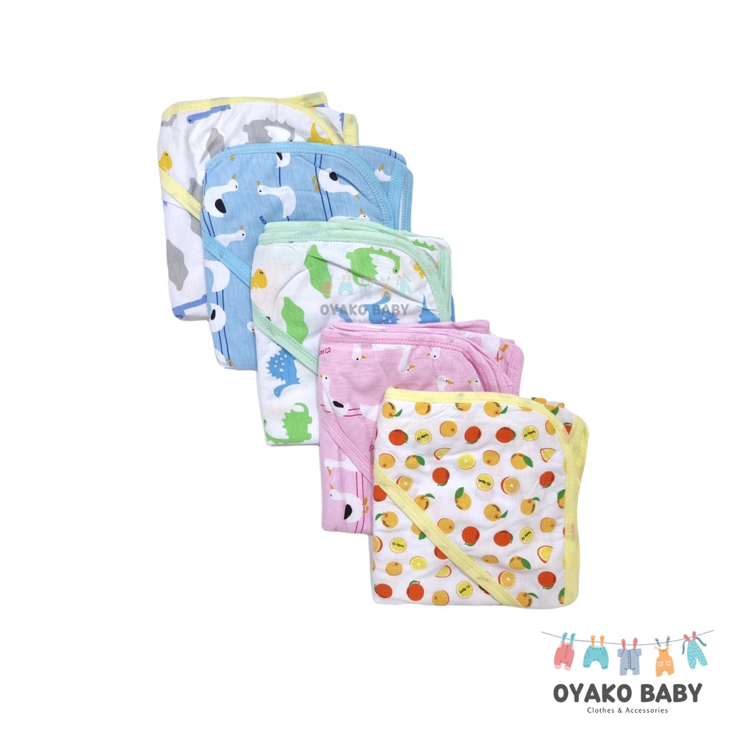 Lucky CJ Cotton Hooded Towel Blanket for Baby Wrappers Shopee Philippines