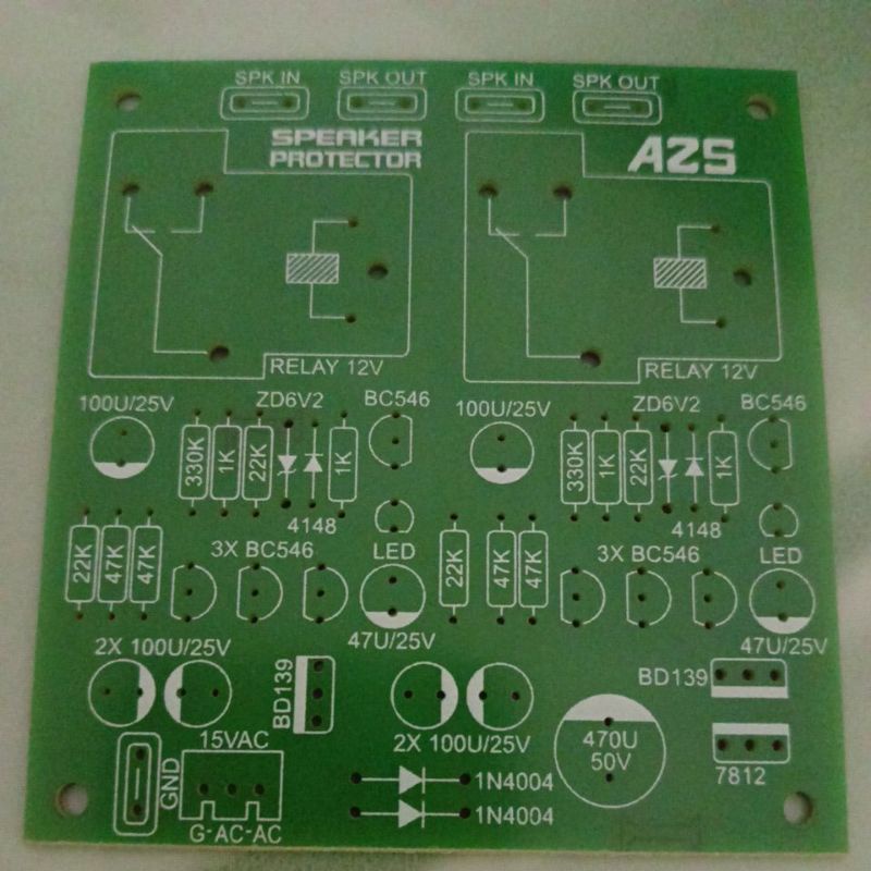 PCB Speaker Protector Stereo