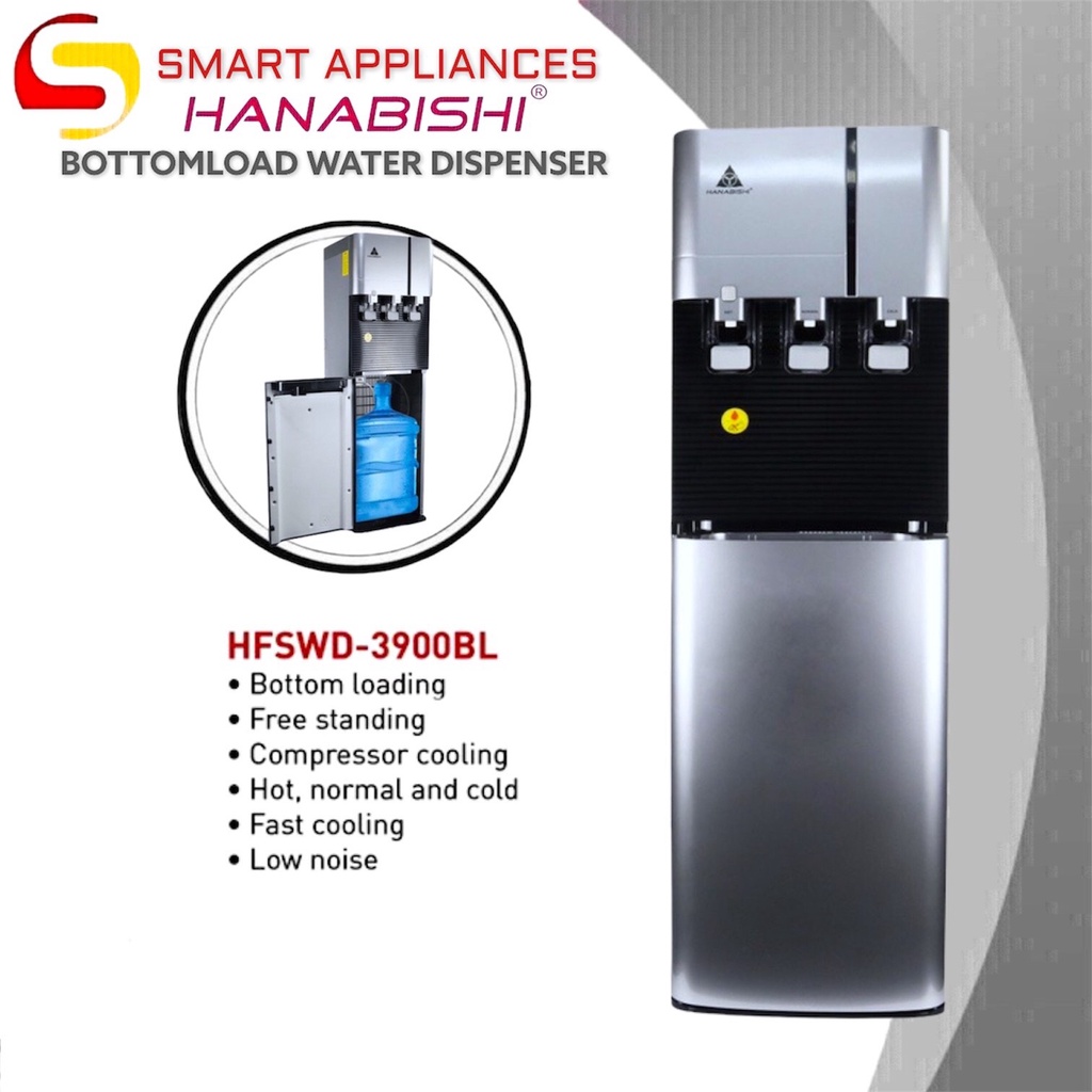 Hanabishi Water Dispenser Bottom Loading HFSWD3900BL Shopee Philippines