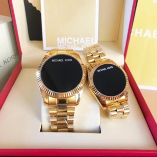 MK couple Touch watch Fashion Vintage Screen waterproof Unisex digital Watch for men oem no fade