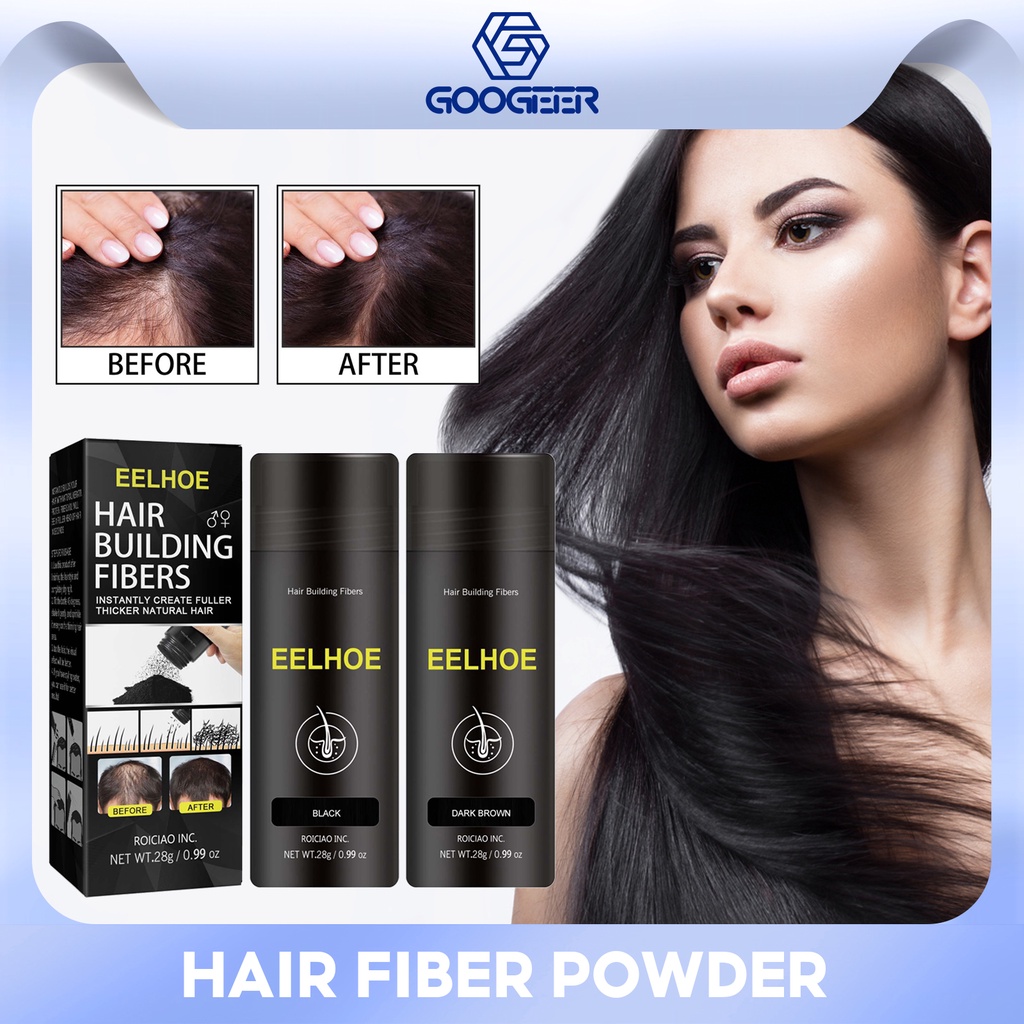 EELHOE Hair Building Fiber Fluffy Hair Powder Hair Care Keratin Powders
