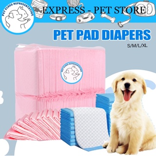 100PCS Pink Pet Training Pad S/M/L/XL Dog Pee Training Pad Cat Pee Pad Pet Wee Pee Poop Diaper