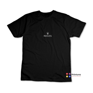 Rolex Logo Oversized Aesthetic Overrun Statement Shirt Unisex Tees T-Shirt (Teens-2XL) #4