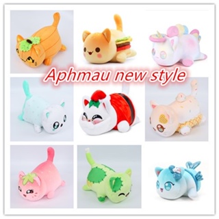 New Style!Aphmau Meow Meows Plush Doll Aphmau Plush Toy Pillow French Fries Burgers Bread Sandwich Donut Cat Aphmau Plush Toy Pillow Kids Christmas Gifts