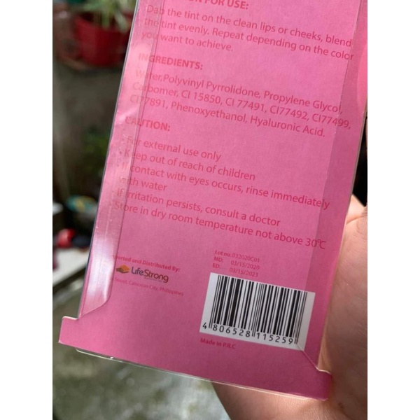 Watsons pull out pretty secret lip & cheek tint Shopee Philippines