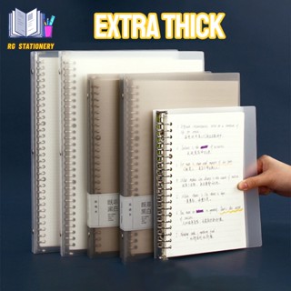 Notebook A5/B5/A4 Refillable Plastic Cover Note-book Loose Leaf 60 sheets Big Binder Notebook Refill