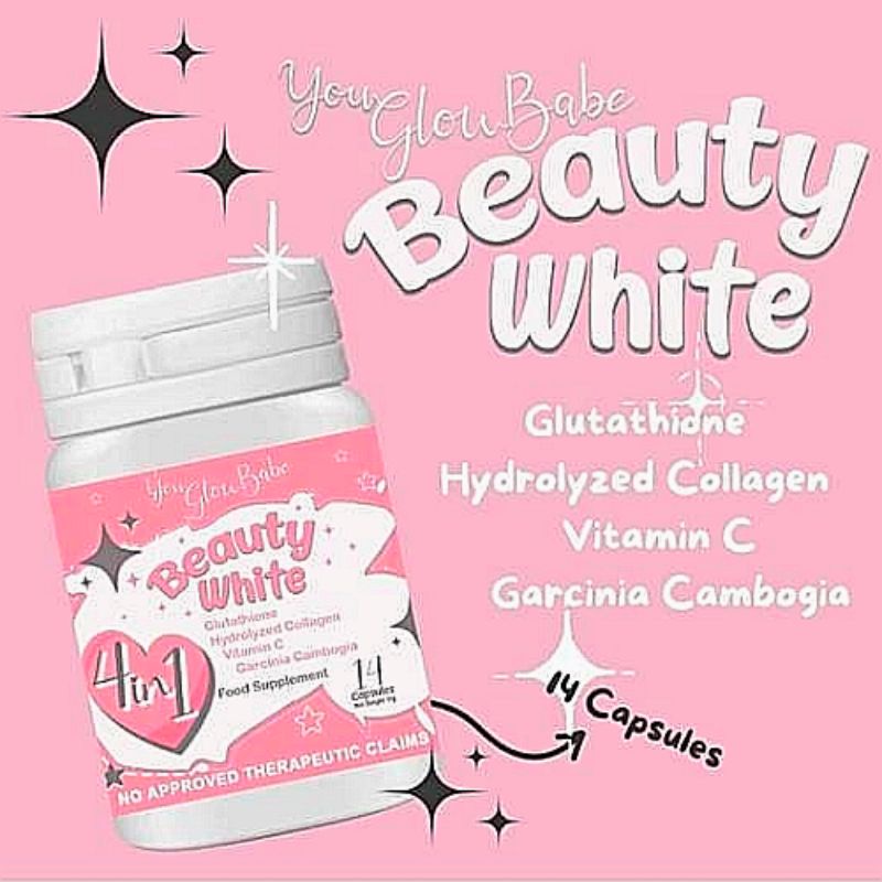 You Glow Babe Beauty White Trial Pack 14 Capsules You Glow Babe Beauty White Otg Shopee