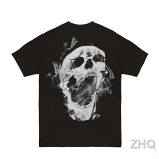   REVENGE 20SS SMOKE TEE smoke skull keel t-shirt #5