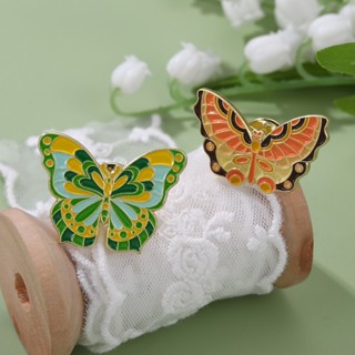 Fashion Colorful Butterfly Brooch Pin Lapel Butterfly Enamel Badge Lapel Pin Jewelry Accessories Gift for Friends #3