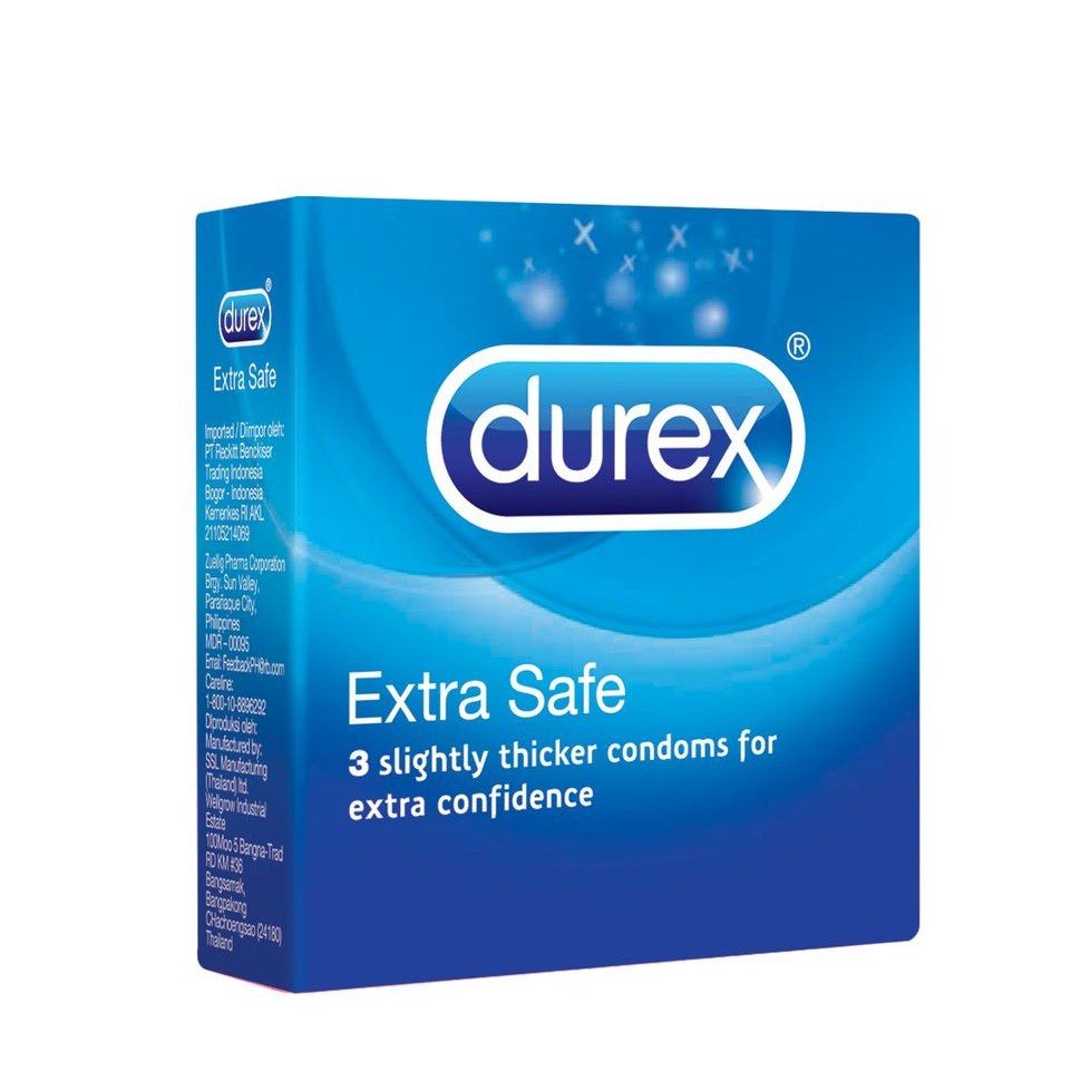 DUREX EXTRA SAFE (3s) BLUE