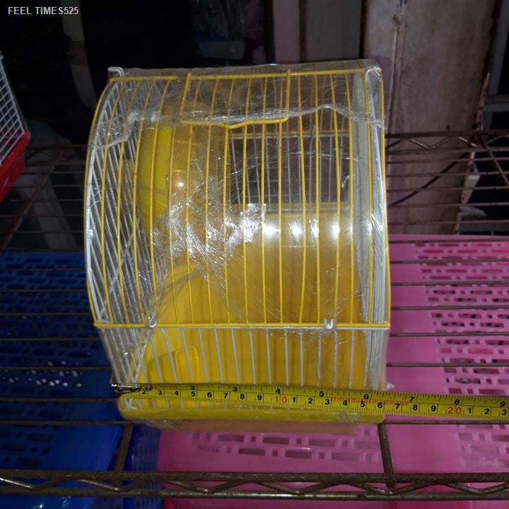 Delivered From Thailand Shobi 03 Cage​ Curved Shape With Treadmill Food Cup 7.5g X8 L X 7.5 Inches Feed Hamsters And Small Rats.