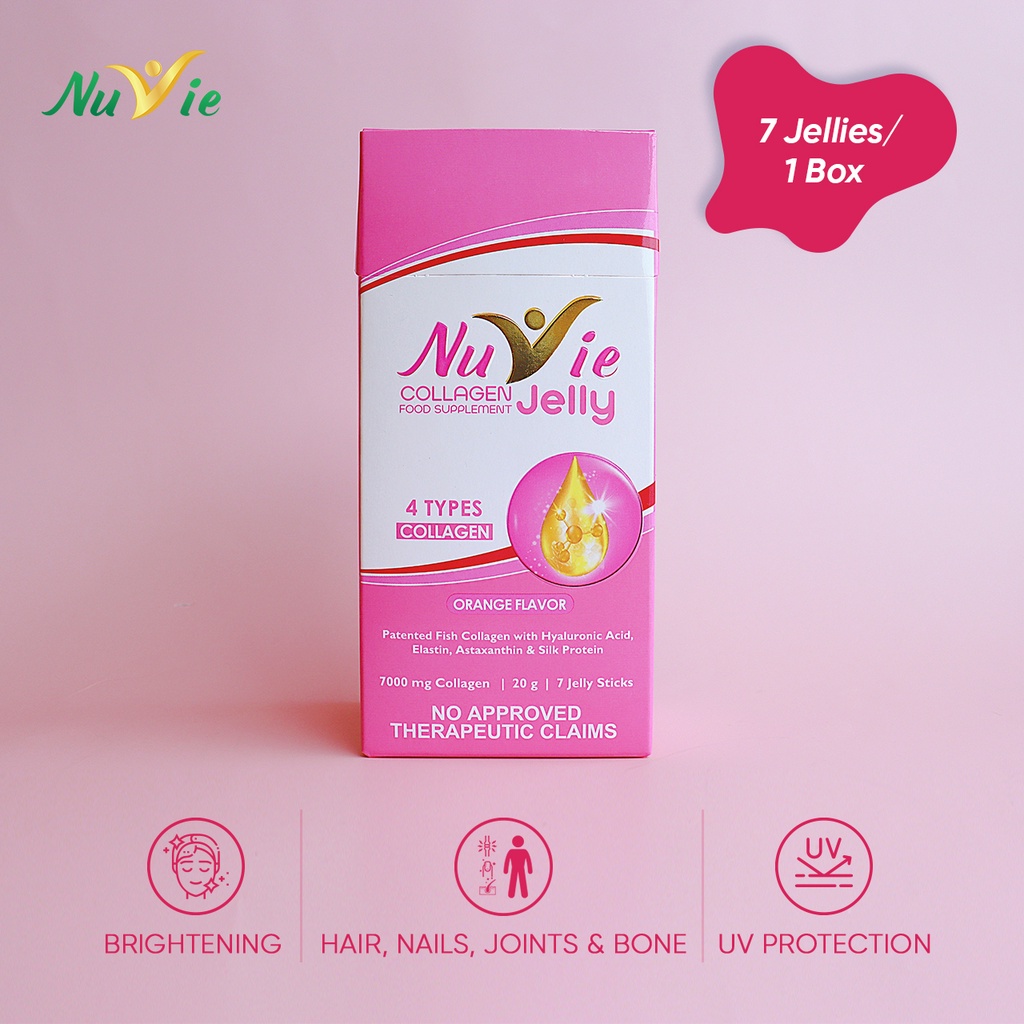 NuVie Collagen Jelly (7 Days) for Glowing Beauty & AntiAging Wellness