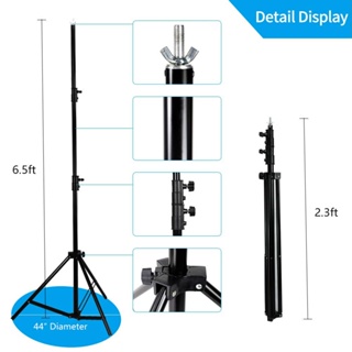₪WG【2 X 3m】200cm x 300cm or 6ft. x 10ft Photography Video Studio Heavy Duty Background Stand Kit #3