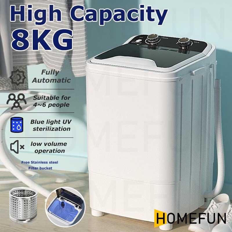 Automatic washing machine Mini dryer Fully Automatic Washing Machine