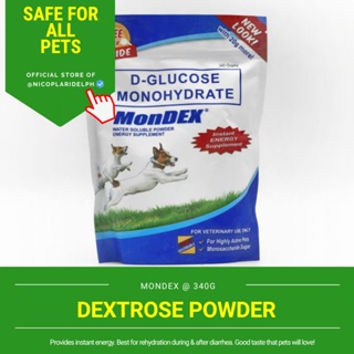 （Hot sale）MonDEX Dextrose Powder for dogs and cats (340g)