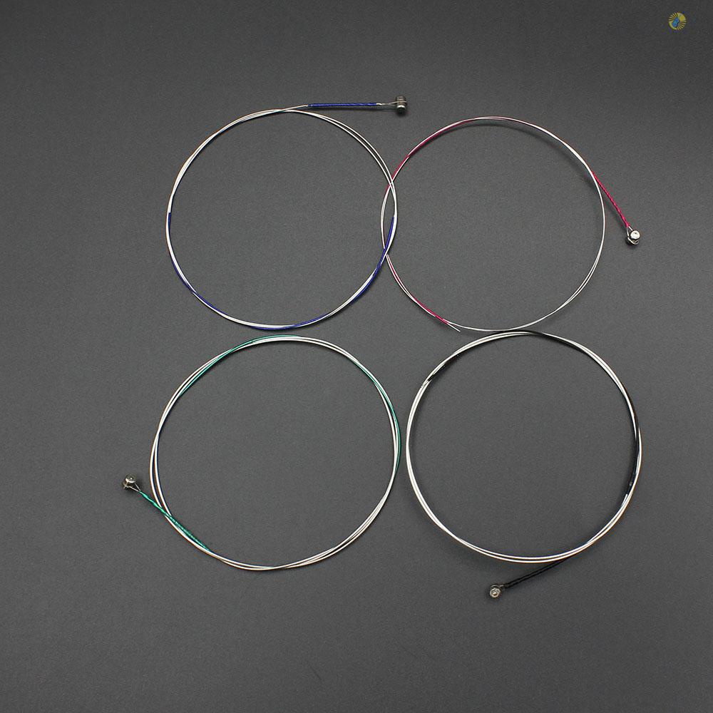[In Stock] 4pcs A Set of Violin Strings EADG Steel Core Nickel