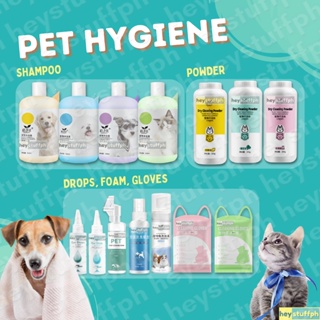 Pet Hygiene Ear Drop Eye Drop Foot Foam Paw Cleaner Dry Cleaning Powder Pet Bath Pet Care