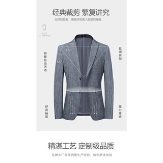 Hardcover Limited Time Sale Qin Crossbow Men's Clothing 2020 Spring New Style Suit Korean Version Slim-Fit Middle-Aged Young Small Casual Single Western 111 Ready #8