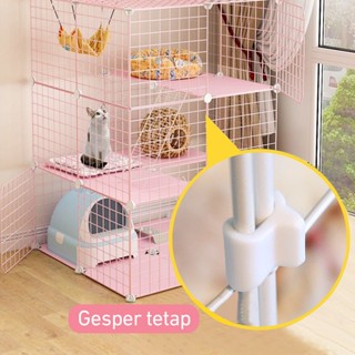 Olla Pet Cage / Animal Fence / Iron Fence / Cat Cage / Hamster Bird Cage Iron Fence DIY #5